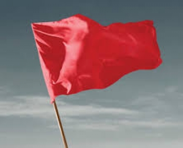 BANDEIRA VERMELHA