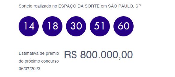 Mega-Sena: Aposta de Friburgo acerta cinco números e leva R$ 20 mil