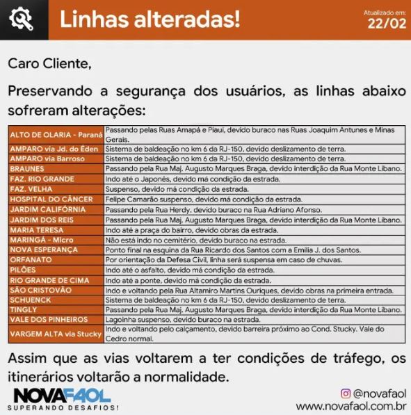 Teresópolis, RJ, terá horários especiais de ônibus na madrugada no Carnaval, Região Serrana