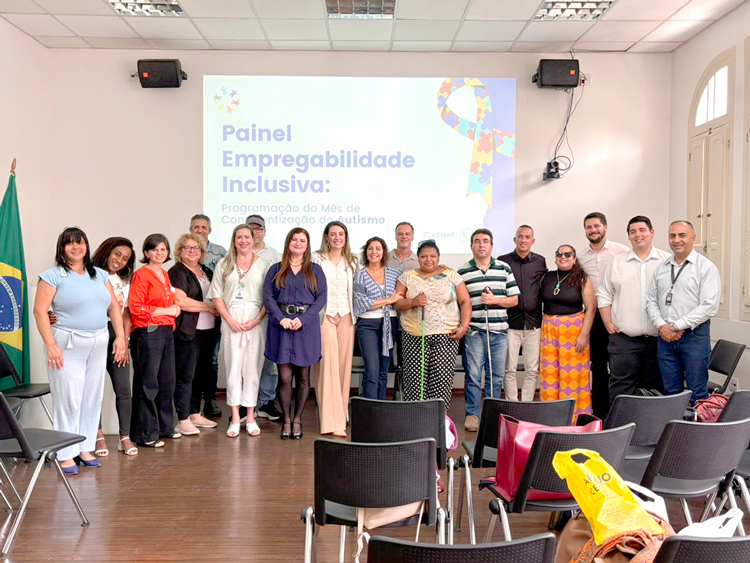 No evento “Autonomia se constrói com apoio”, realizado na Acianf, foram discutidas propostas de maior inclusão da população neurodivergente (Foto: Divulgação Acianf)