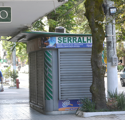 Banca fechada na pandemia (Arquivo AVS/ Henrique Pinheiro)