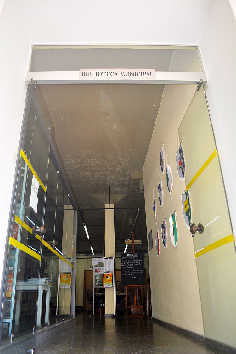 A Biblioteca Municipal (Foto: Henrique Pinheiro)