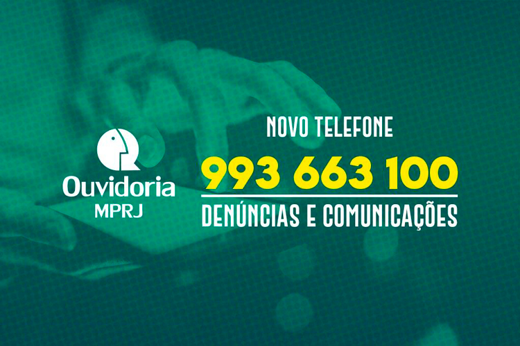 MP tem novo telefone da Ouvidoria para denúncias