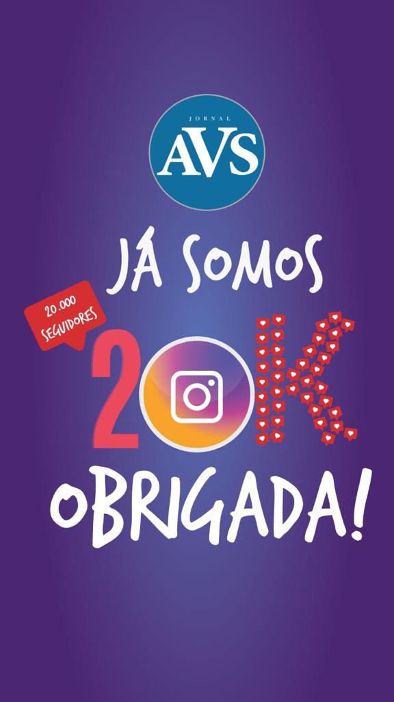 Instagram de A VOZ DA SERRA comemora 20 mil seguidores