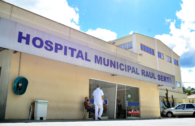 O Hospital Municipal Raul Sertã tem 18 internados (Arquivo AVS/ Henrique Pinheiro)