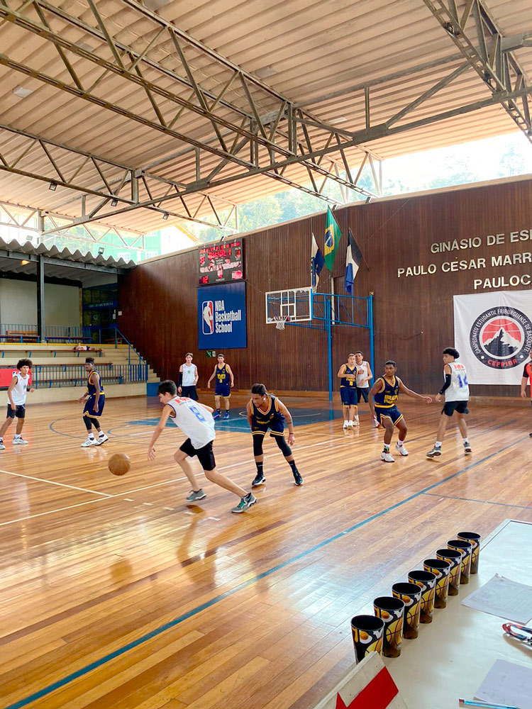 Jogos pela categoria Sub-18 movimentaram a segunda rodada do Estudantil friburguense (Fotos: Divulgação)