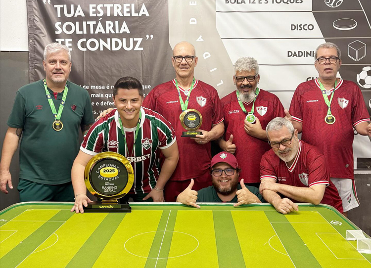 Botonista de Nova Friburgo contribuiu para o título do Fluminense por equipes na temporada (Foto: Divulgação)