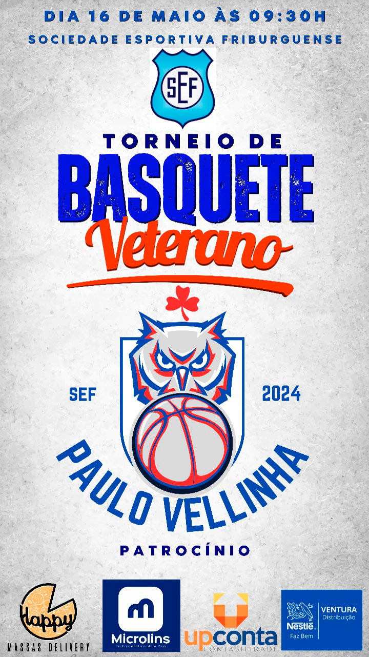 Tradição do basquete: veteranos organizam torneio com homenagem a Paulo Vellinha