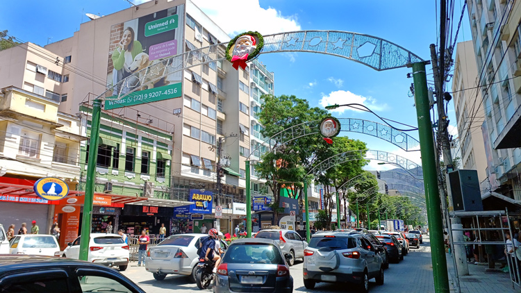 Trânsito no Centro com interdições nesta sexta para abertura da programação de Natal