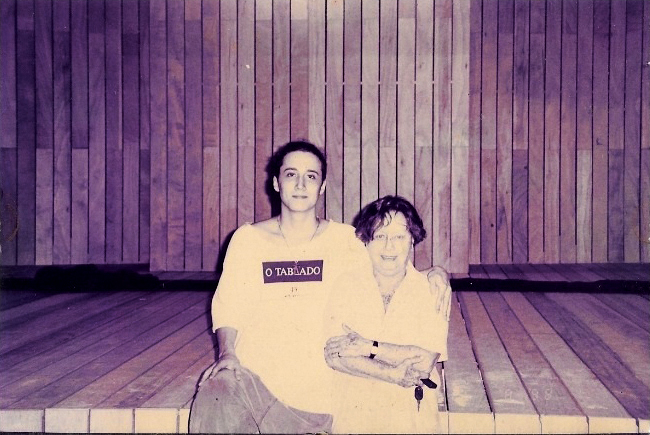 Acima, Lincoln e Maria Clara, em 1998 (Fotos: Acervo Pessoal)