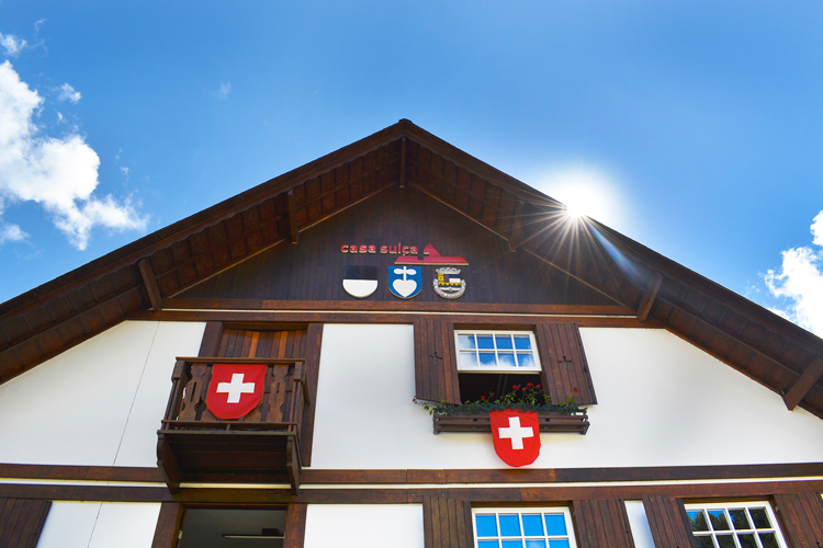 A Casa Suíça, em Conquista (Arquivo AVS/ Henrique Pinheiro)