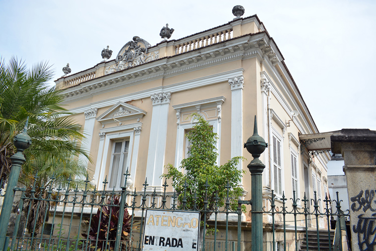 O casarão da Rua Augusto Spinelli (Arquivo AVS/ Henrique Pinheiro)