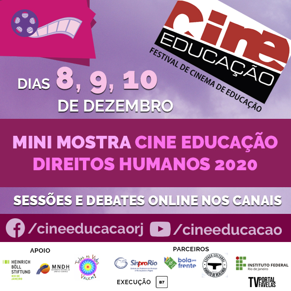 Cine Educação tem mostra online gratuita até quinta