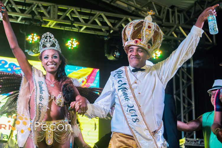 O Rei e a Rainha do Carnaval 2020 (Divulgação)