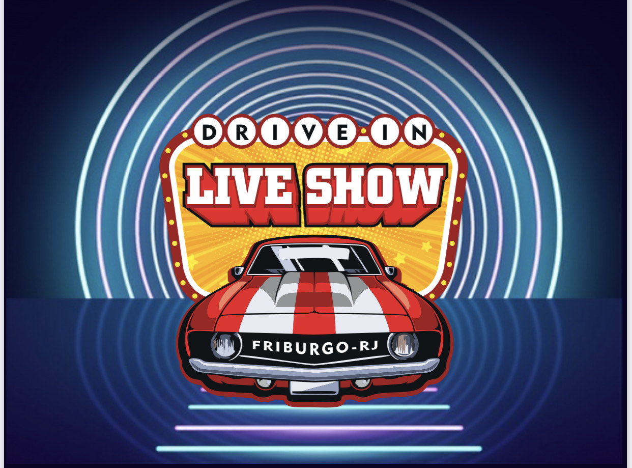 A logo do Live Show, o drive-in friburguense que está sendo proposto (Divulgação)