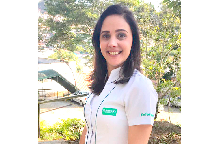 Cássia Nunes Pontes, coordenadora de enfermagem do Hospital Unimed Nova Friburgo