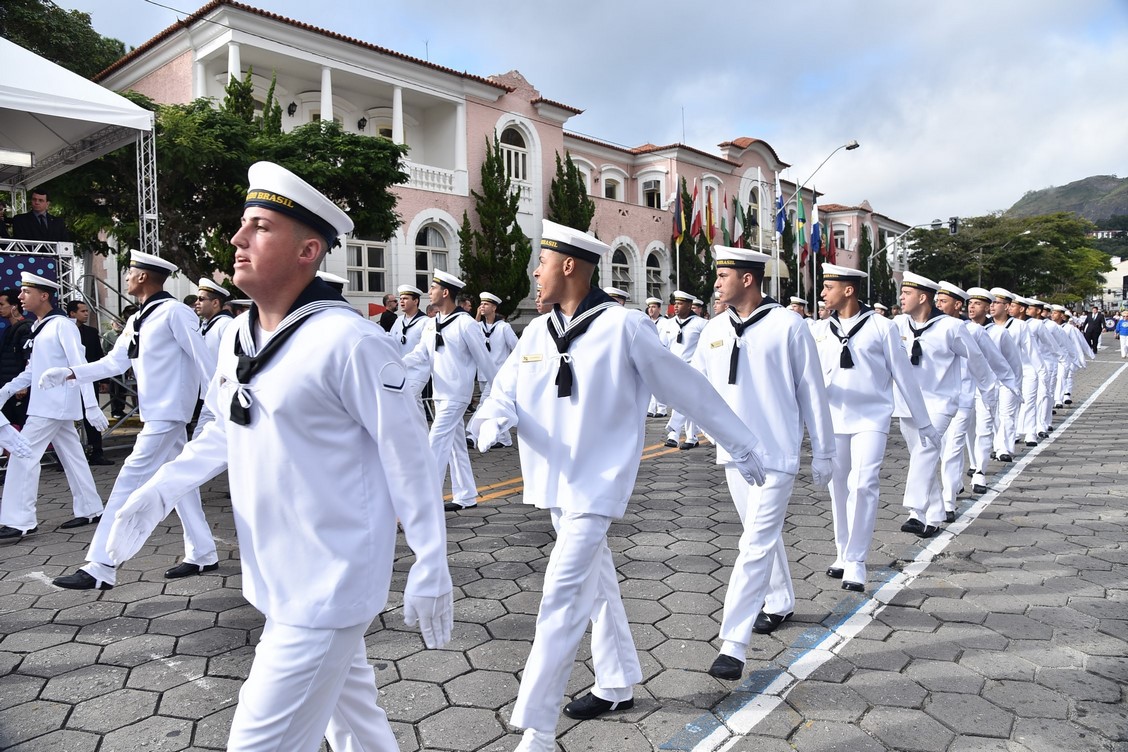 O desfile do Sanatório Naval em anos passados (Arquivo AVS/ Daniel Marcus e Henrique Pinheiro