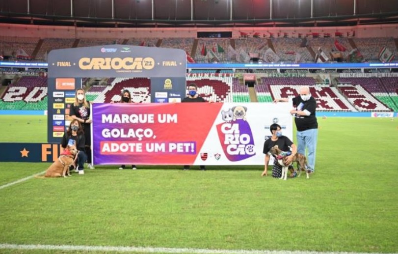 Iniciativa foi atrativo a mais no primeiro jogo da final do Carioca