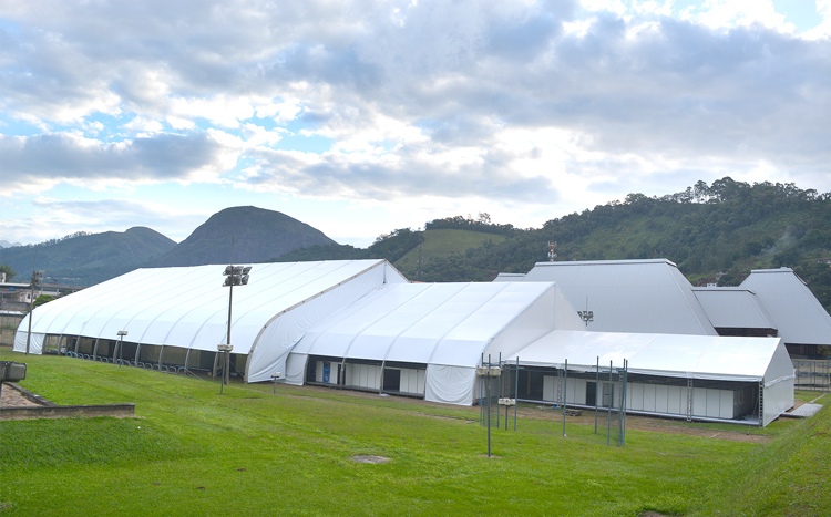 O hospital de campanha de Friburgo (Arquivo AVS/ Henrique Pinheiro)