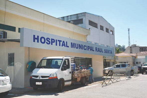 O Hospital Municipal Raul Sertã (Arquivo AVS/ Henrique Pinheiro)