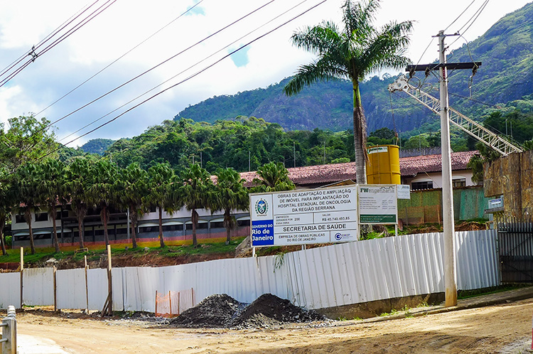 As obras paradas do Hospital do Câncer (Arquivo AVS/ Henrique Pinheiro)