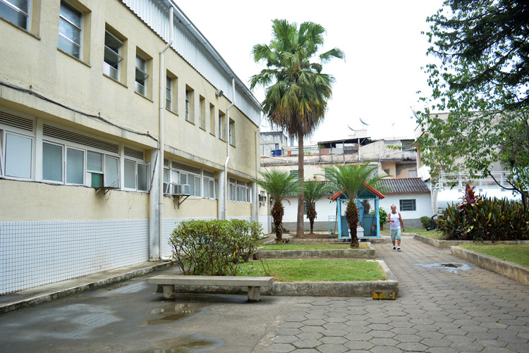 O Hospital Raul Sertã, onde provavelmente está um dos internados (Arquivo AVS)