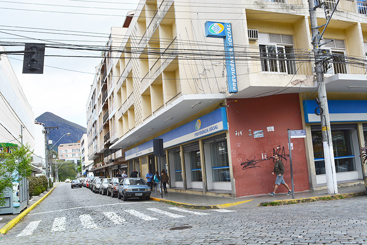 A agência do INSS em Friburgo (Arquivo AVS)