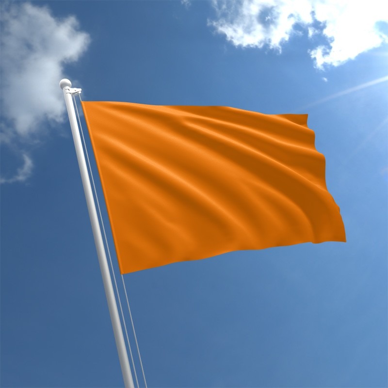 A bandeira laranja vigora a partir de segunda, até o outro domingo 