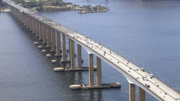 A Ponte Rio-Niterói (Reprodução da web)