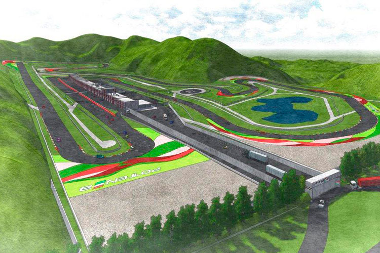 Projeto de autódromo em Minas (Reprodução da web)