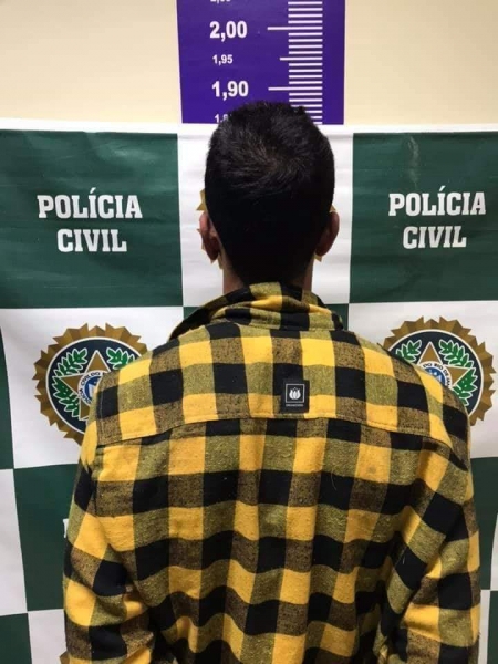 Rodrigo Marotti ao ser preso (Arquivo AVS/ Divulgação Polícia Civil)