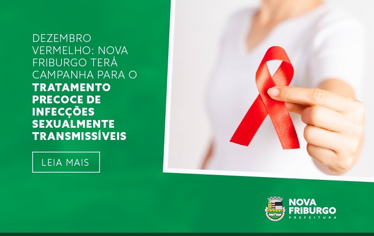 Dezembro Vermelho alerta para prevenção e tratamento de Aids e outras doenças