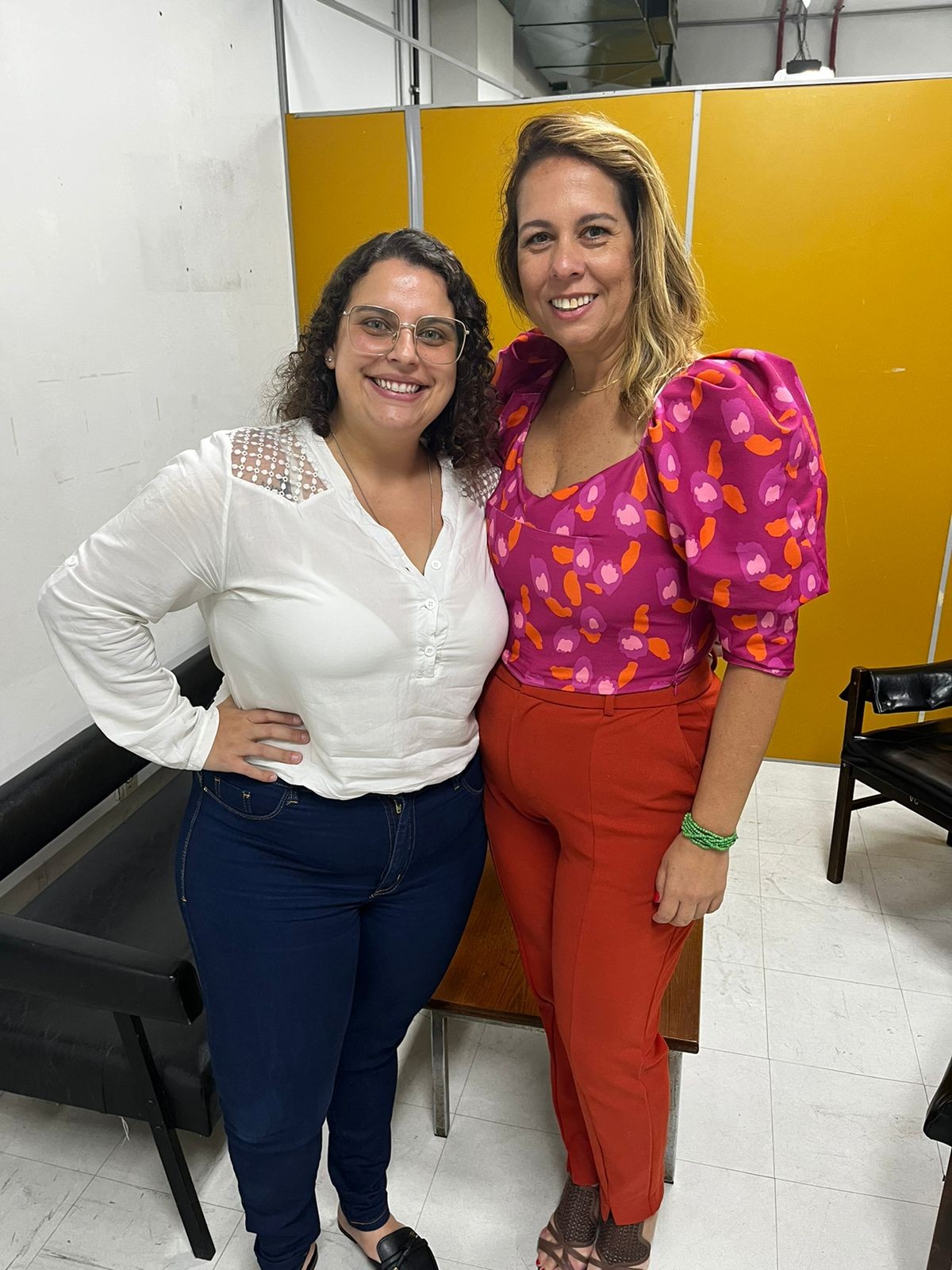 Alicia Emrich e Nicole Cipriano (Foto: Divulgação/Secom)