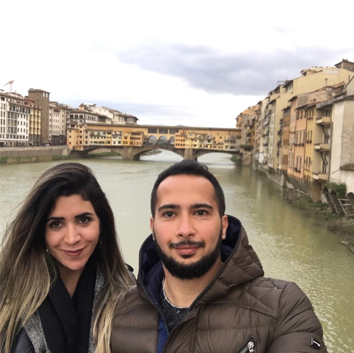 Nahaty e Ricardo em viagem à Europa: crime chocante (Reprodução da web)