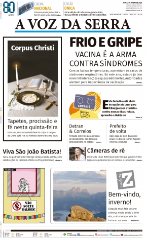 Edição de 19 a 23 de Junho de 2025