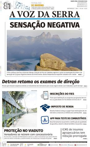 Edição de 15 de Julho de 2026