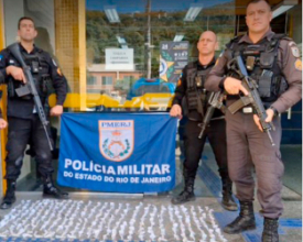 PM prende suposto chefe do tráfico de drogas de Olaria | Jornal A Voz da Serra