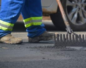RJ-116 com trecho em “pare e siga” para obras de asfaltamento | A Voz da Serra