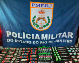 PM apreende grande quantidade de drogas no Catarcione | Jornal A Voz da Serra