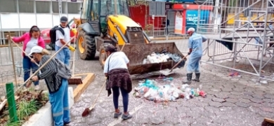 Recolhidas 48 toneladas de lixo durante o carnaval fora de época | A Voz da Serra