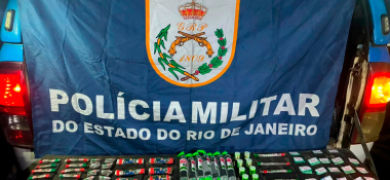 PM apreende grande quantidade de drogas no Catarcione | A Voz da Serra
